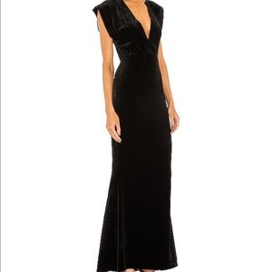 NWT Norma Kamali Rectangle Gown